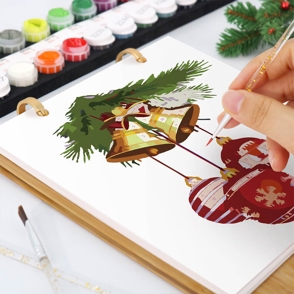 2026 Desk Calendar Paint by Numbers | Christmas Decorations