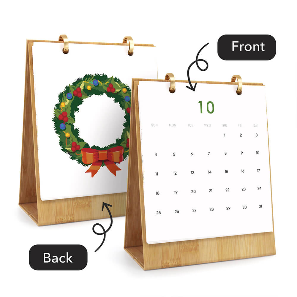 2026 Desk Calendar Paint by Numbers | Christmas Decorations