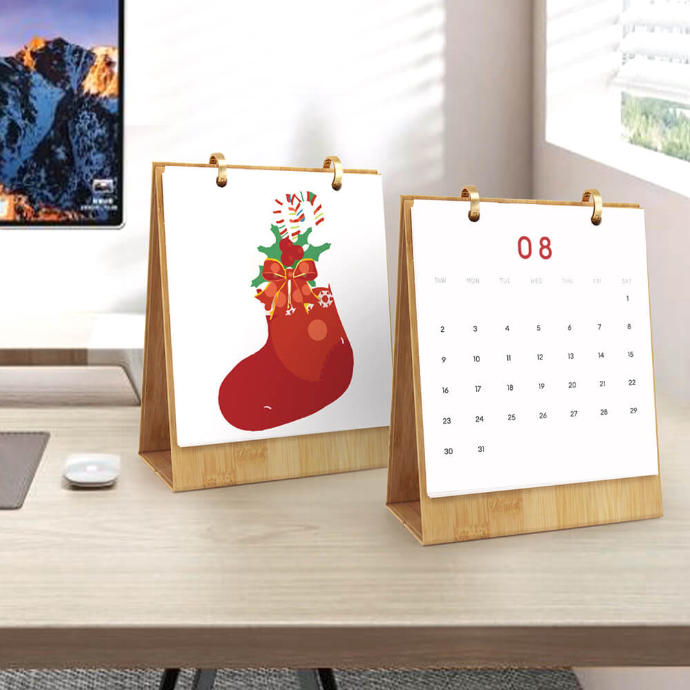 2026 Desk Calendar Paint by Numbers | Merry Christmas
