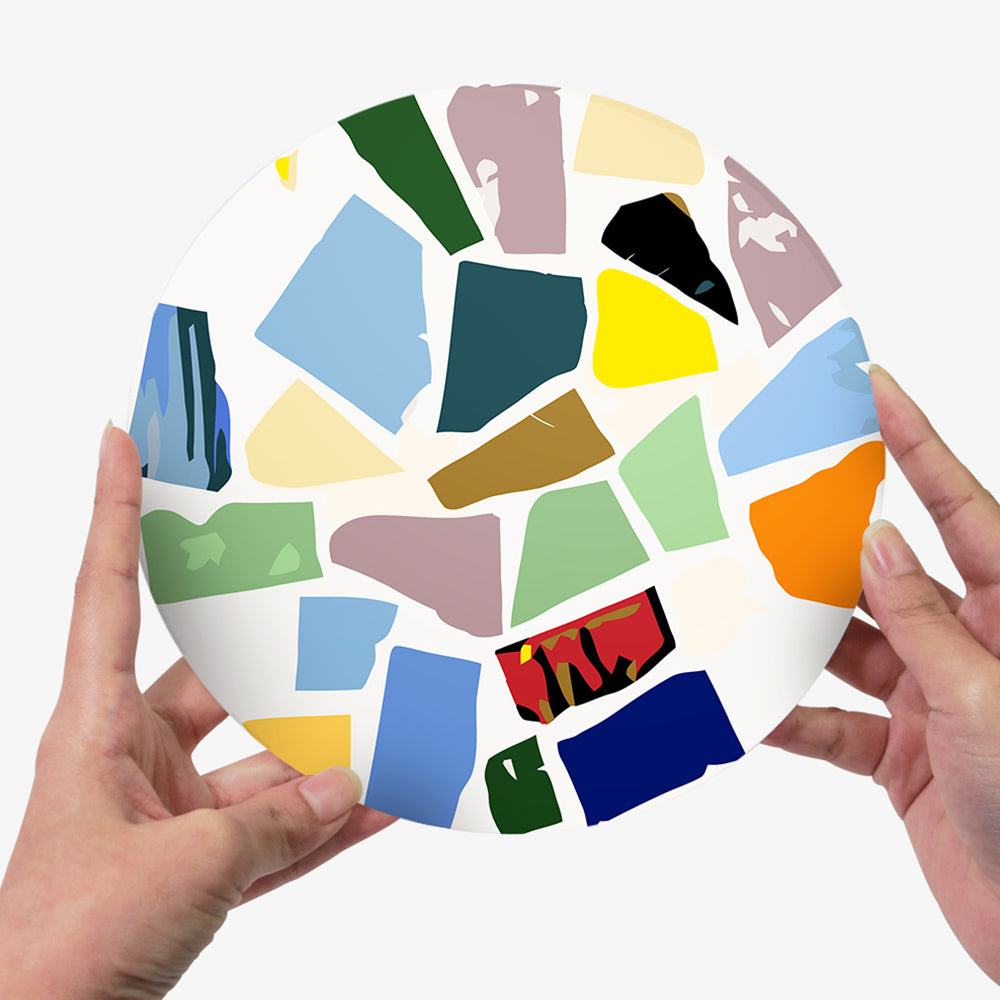 6Pcs Color Block Insect Placemats Paint by Numbers