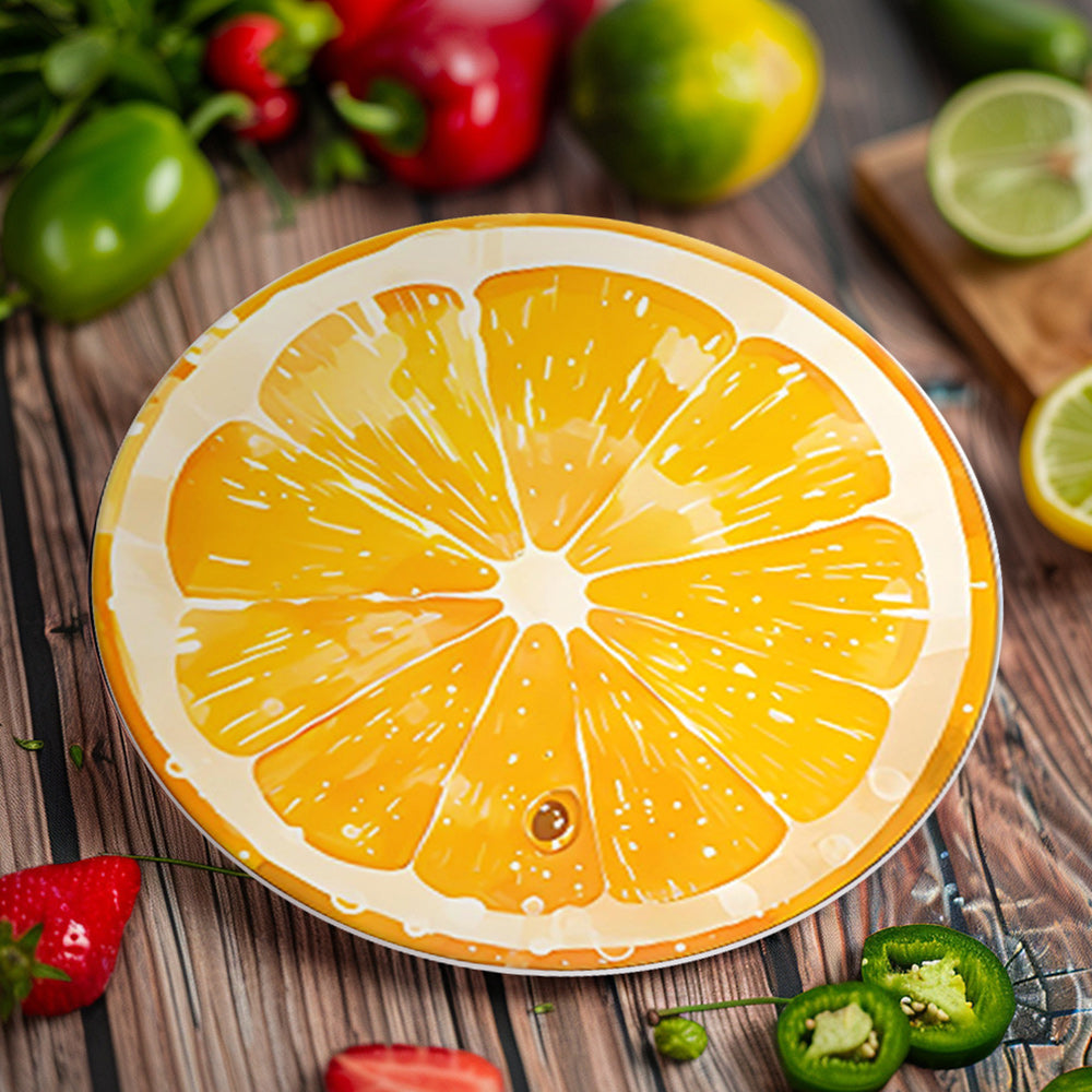 6Pcs Fresh Fruit Placemats Paint by Numbers
