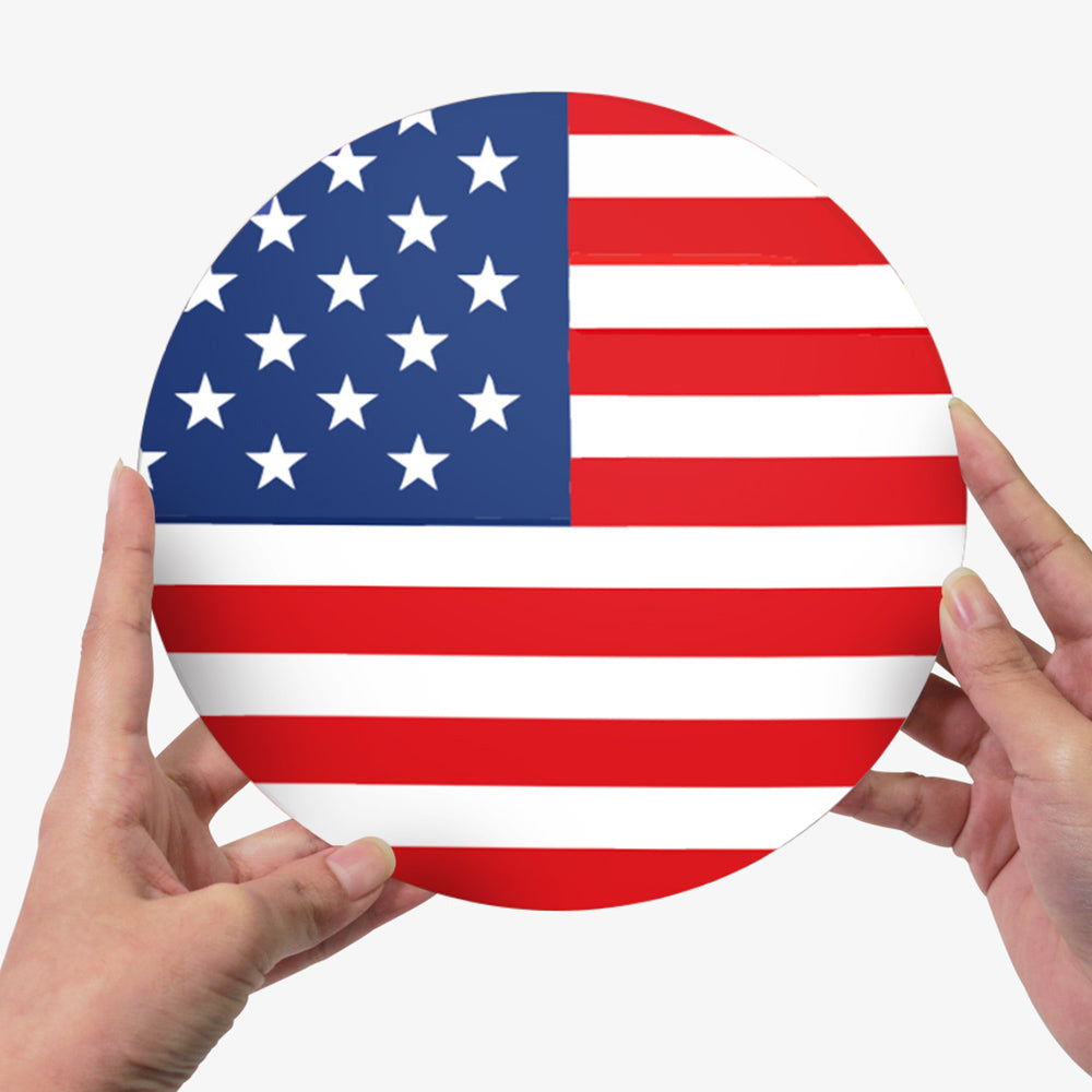 6Pcs Stars and Stripes Flag Placemats Paint by Numbers