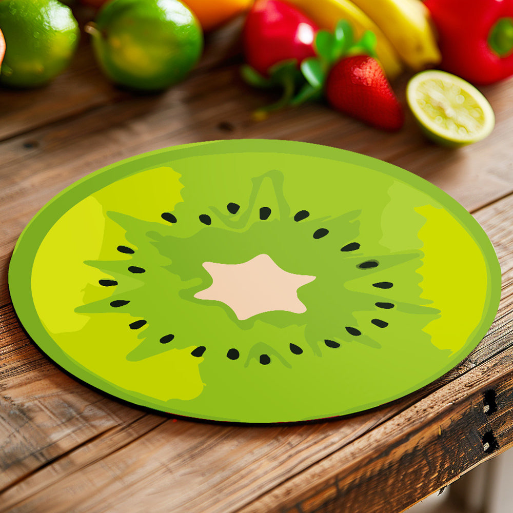 6Pcs Various Fruits Placemats Paint by Numbers