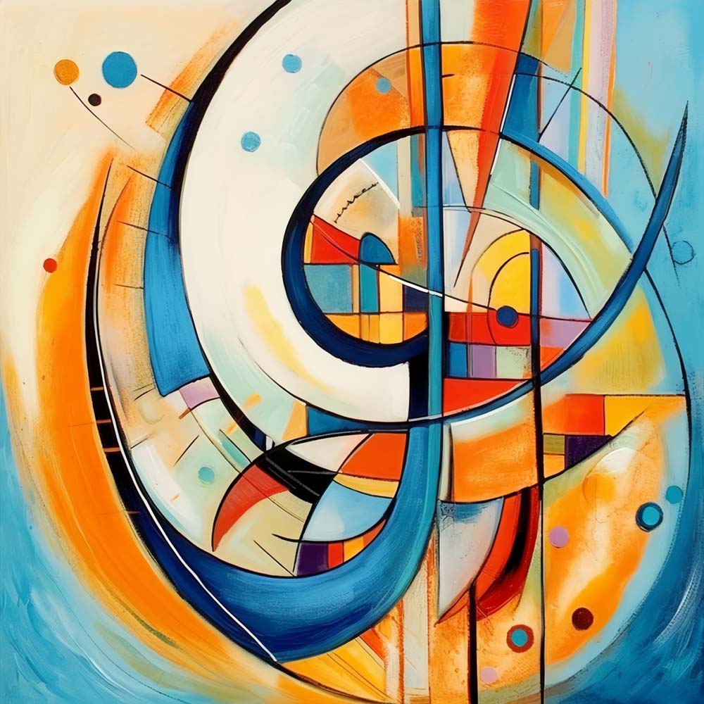 Abstract Paint by Numbers Kits UK – Houseart.uk