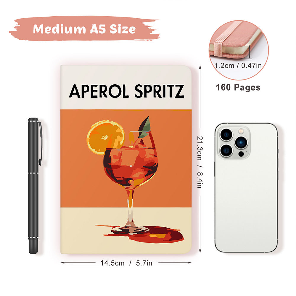Aperol Spritz Notebook Paint by Numbers