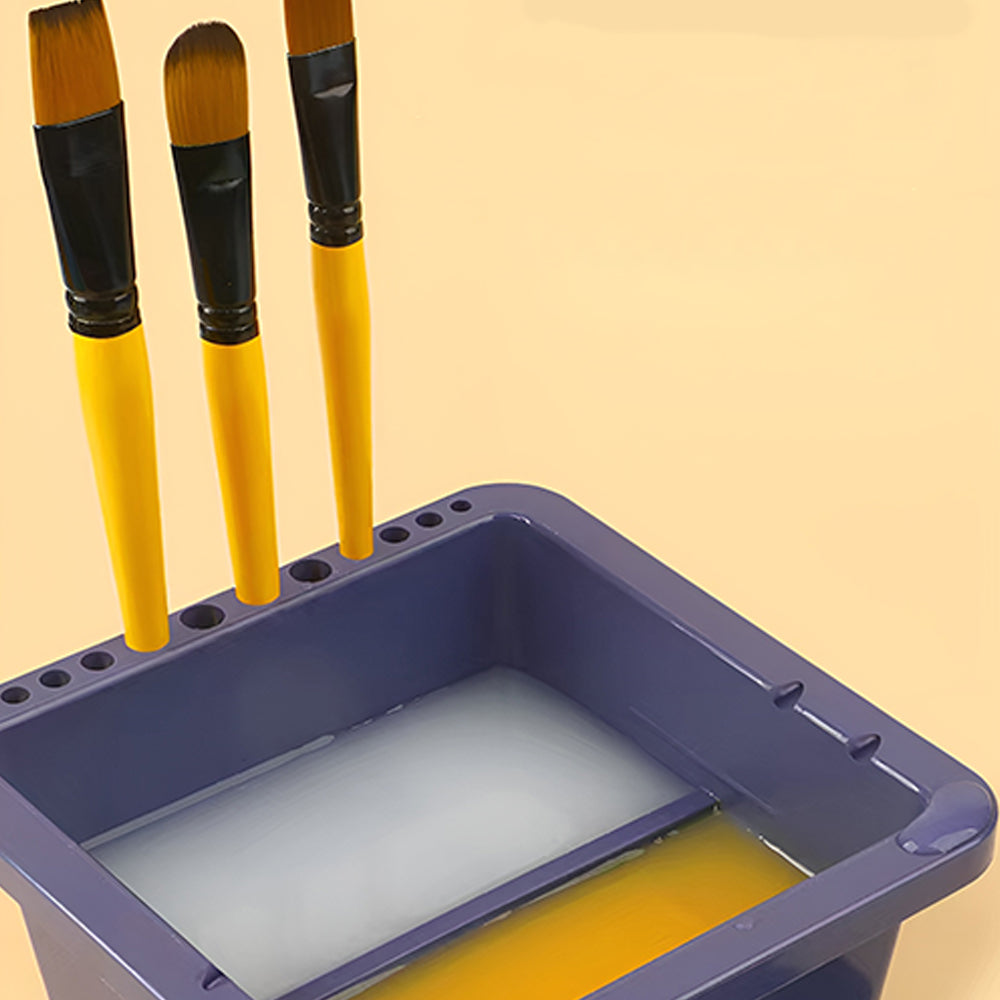 Brush Cleaning Box Brush Holder