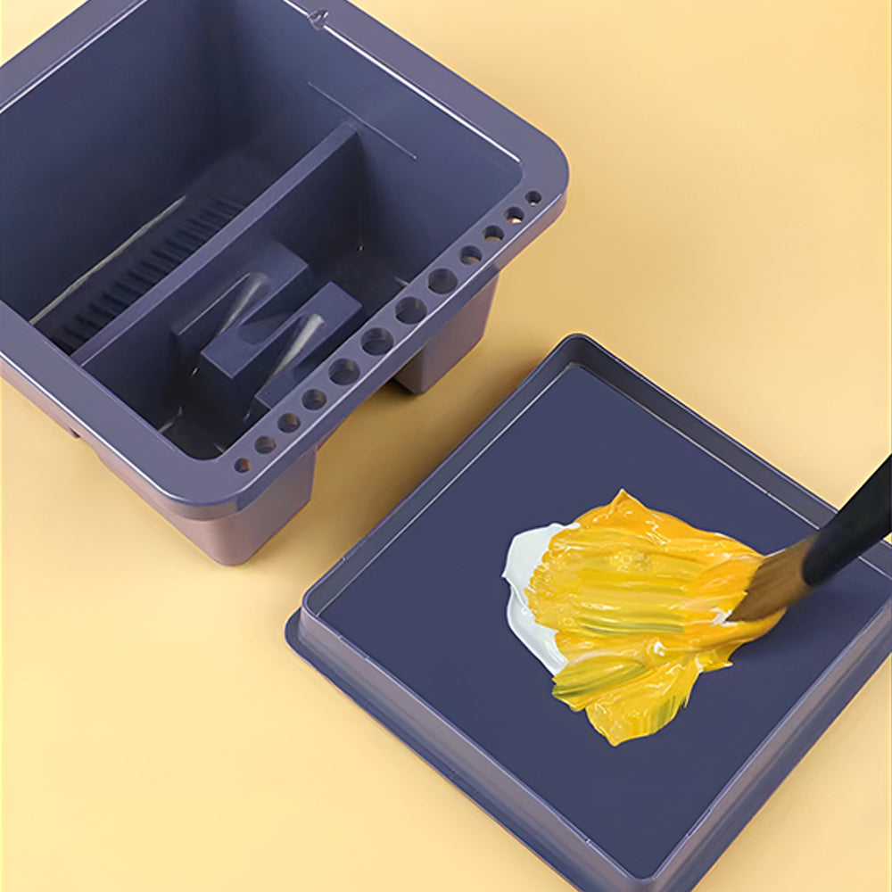 Brush Cleaning Box Brush Holder