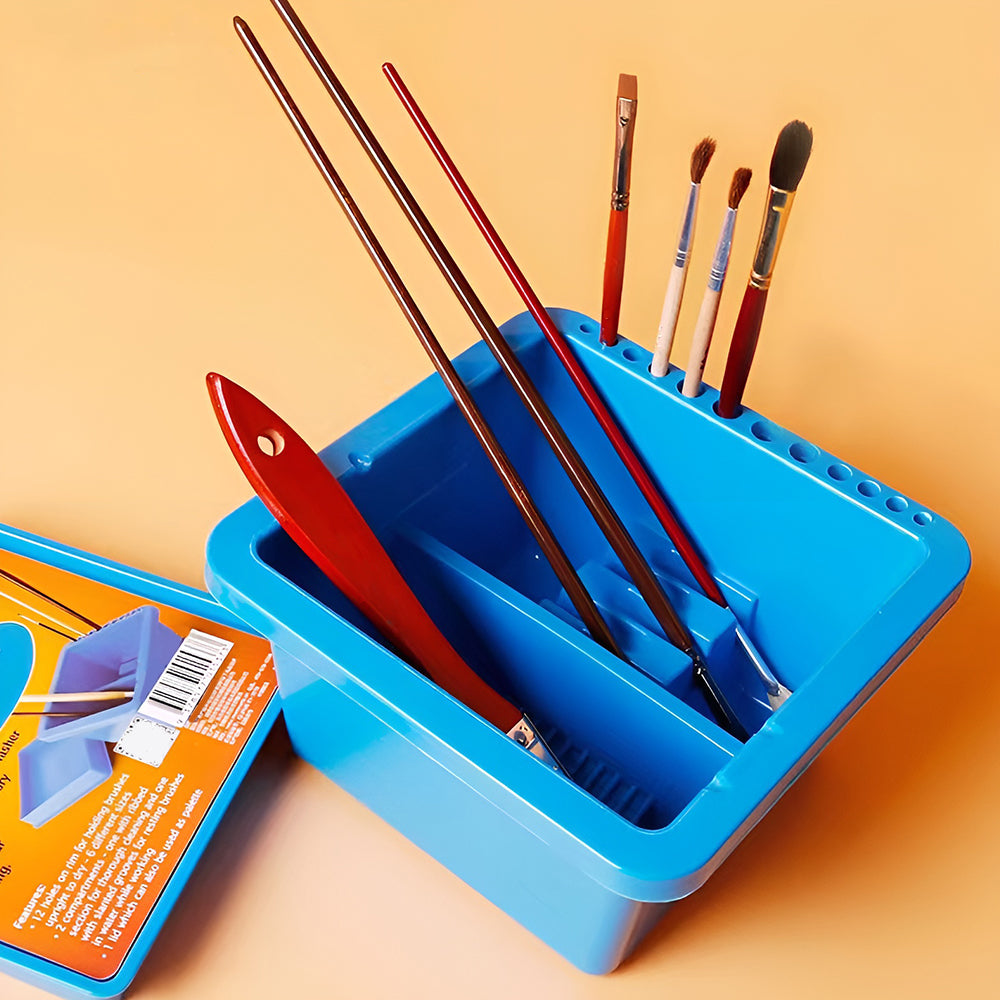Brush Cleaning Box Brush Holder