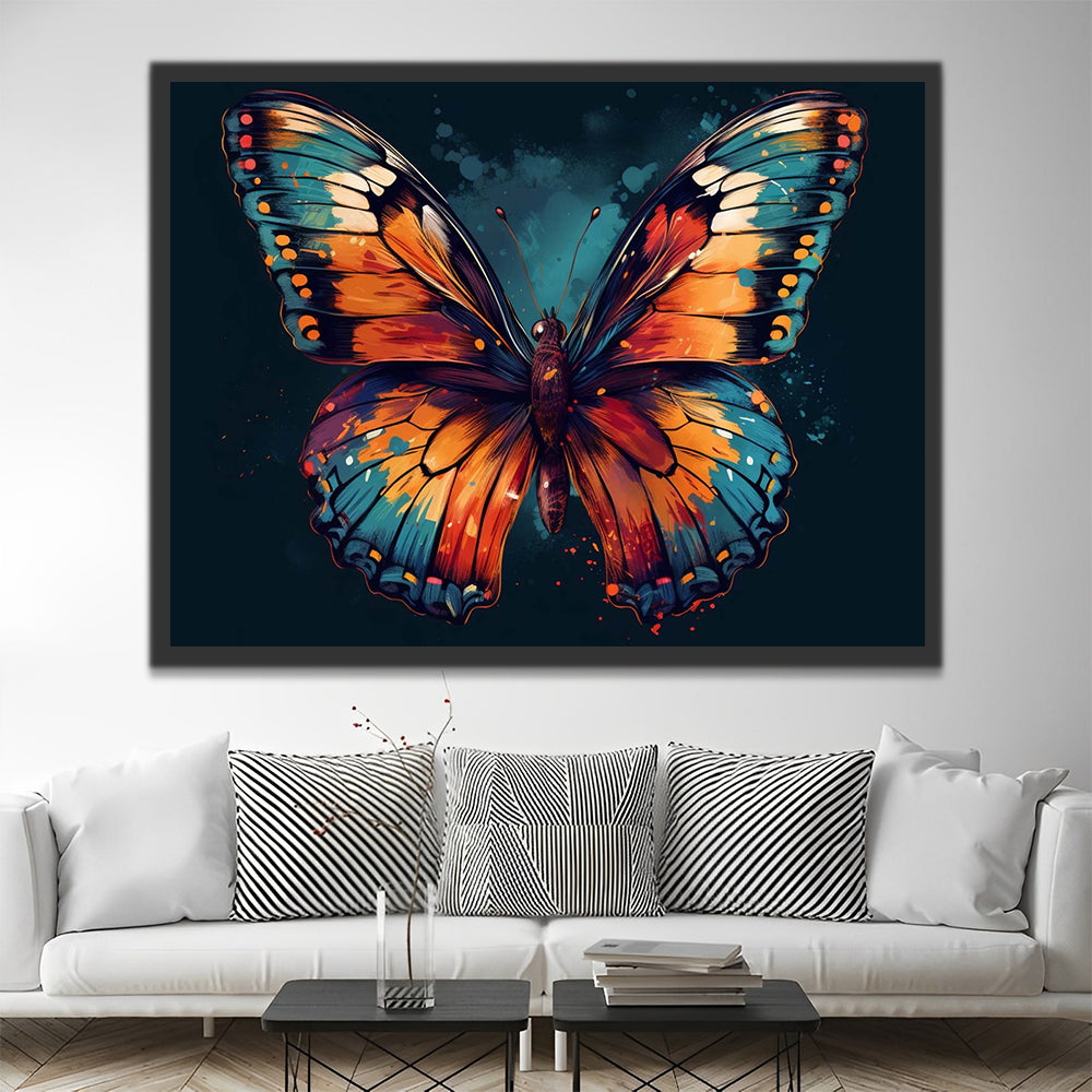 Butterfly Paint by Numbers