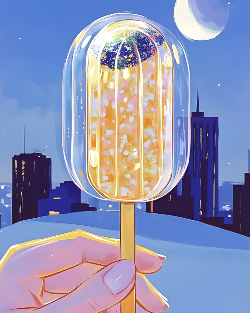 City Popsicle Paint by Numbers