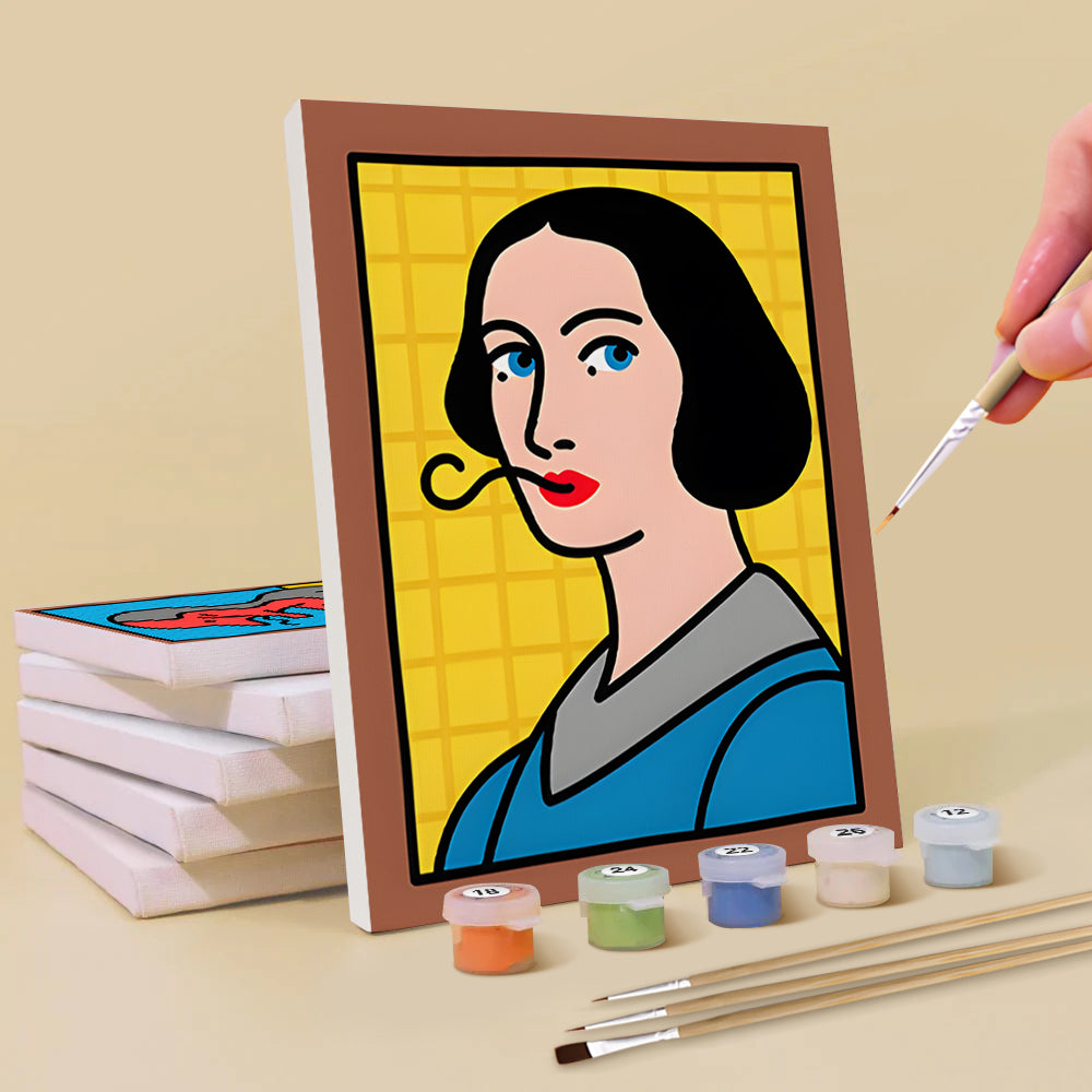 Dali's Works 6 Pieces Mini Paint by Numbers