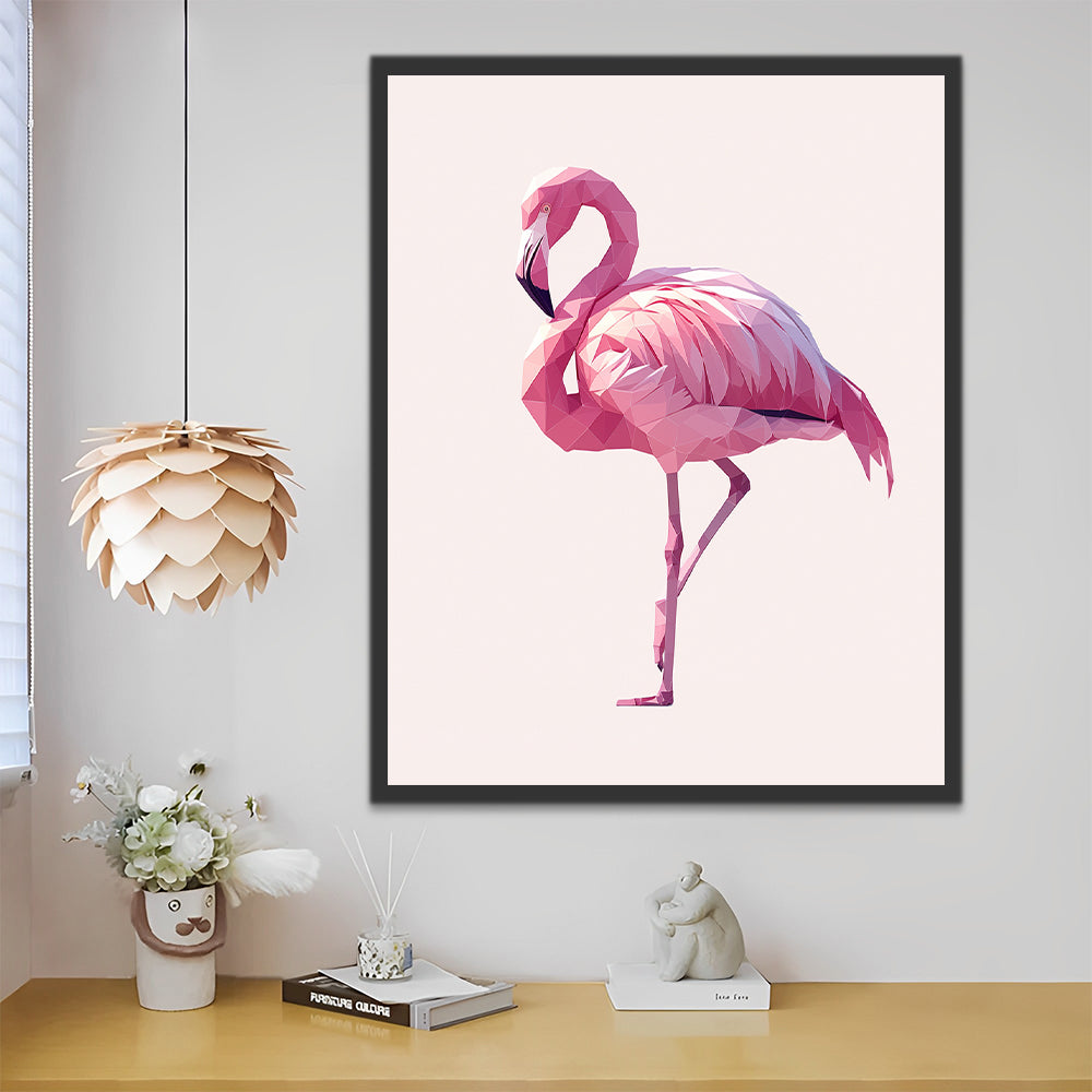 Flamingo Paint by Numbers