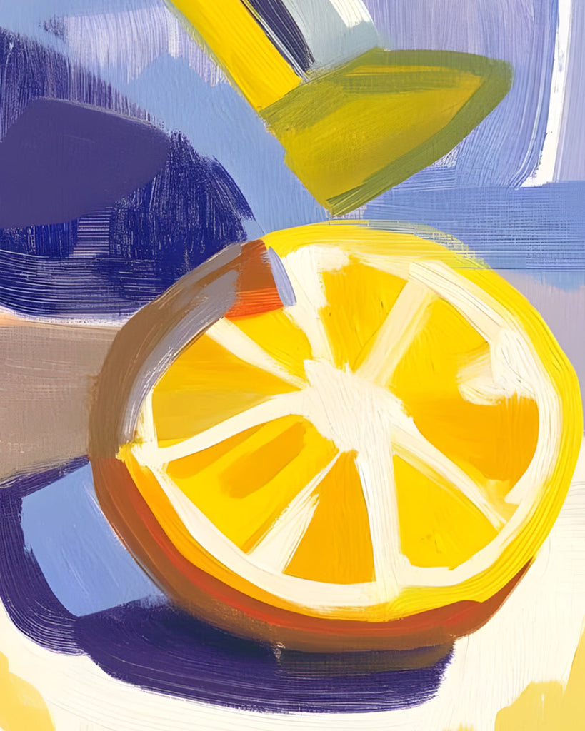 Fresh Lemon Paint by Numbers