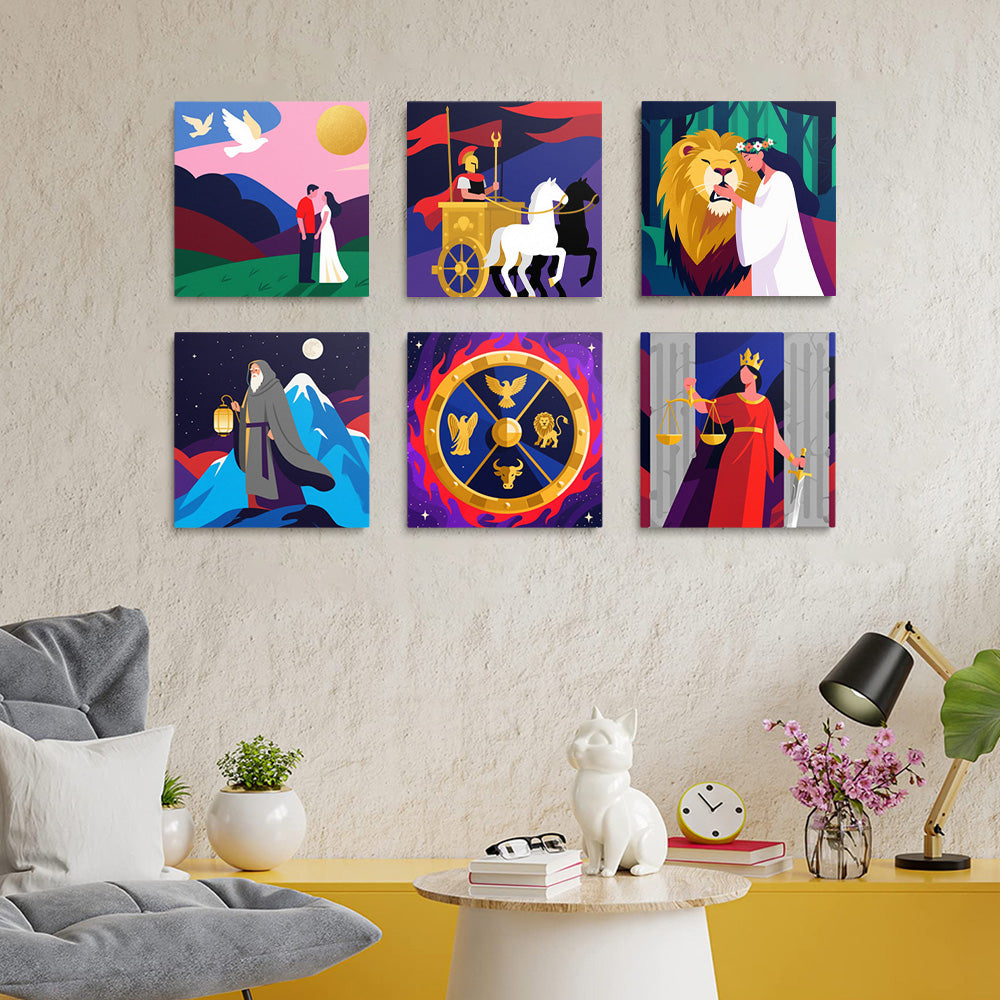 Guardian 6 Pieces Mini Paint by Numbers