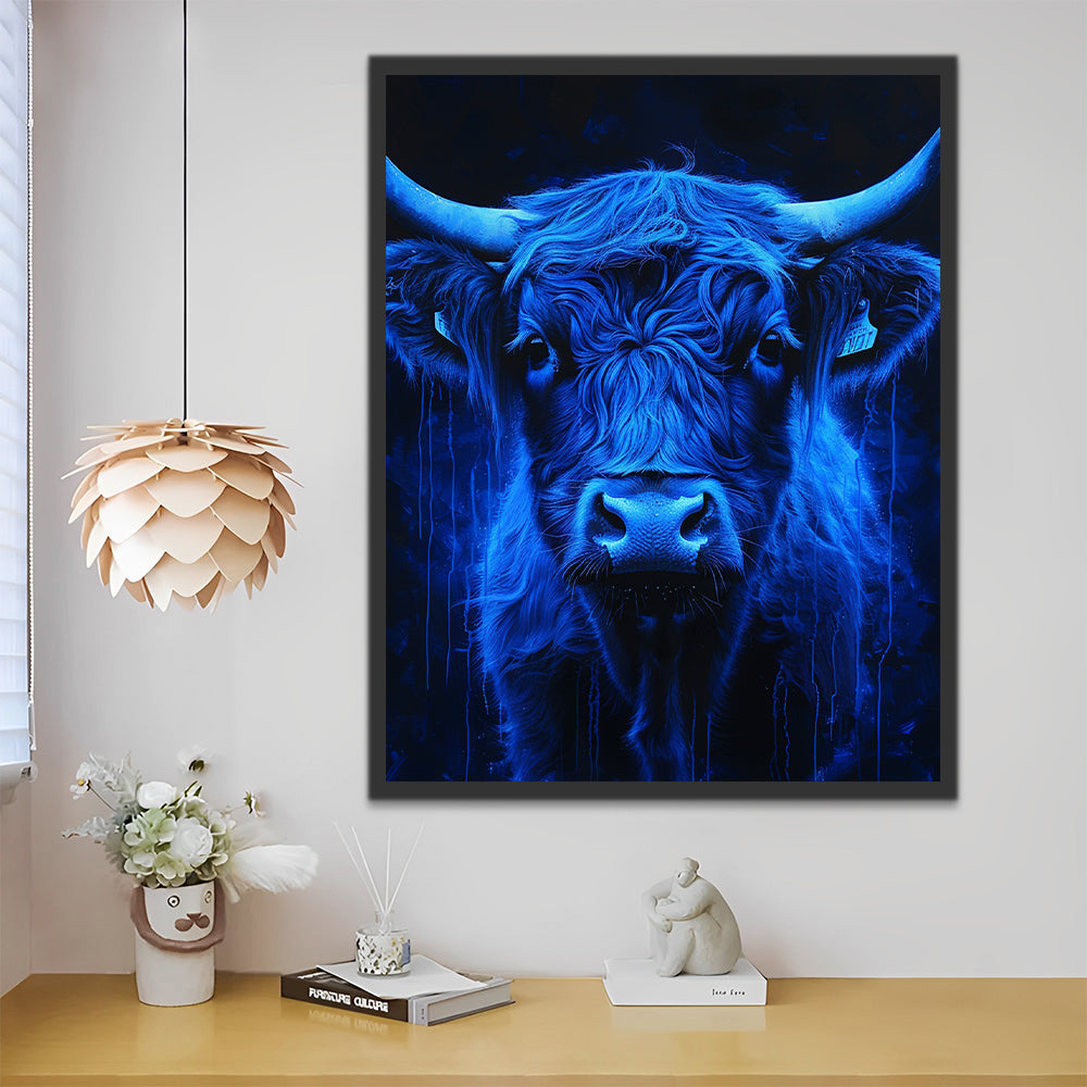 Highland Cow Paint by Numbers