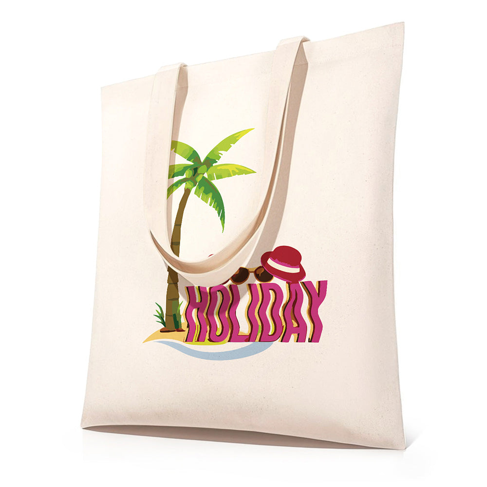 Holiday Canvas Tote Bag Paint by Numbers