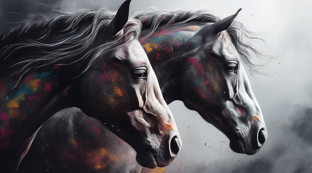 Horse Paint by Numbers