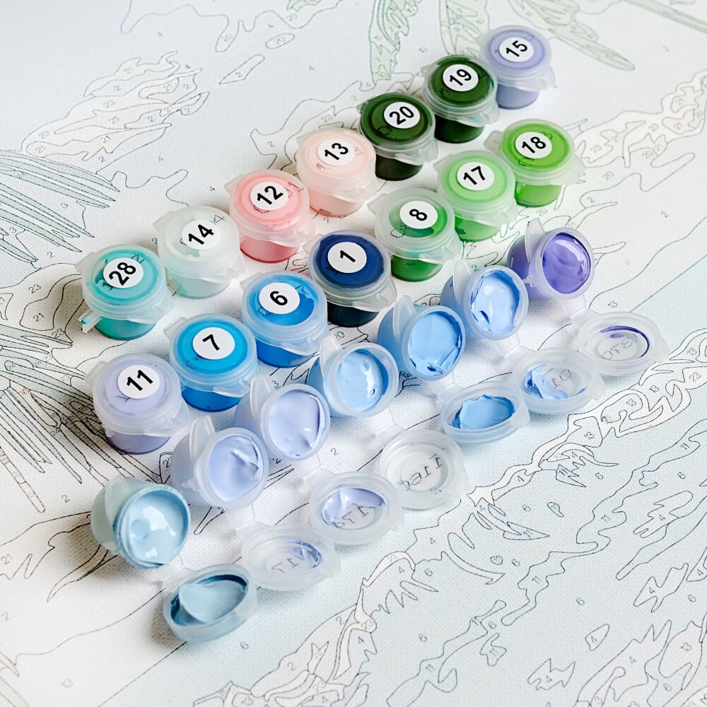 Paint by Numbers Colors