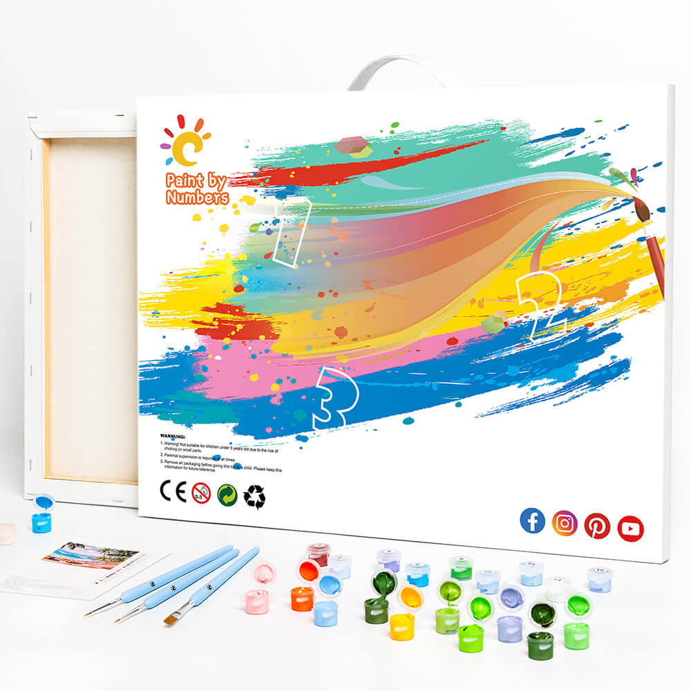 Paint by Numbers Kits Framed
