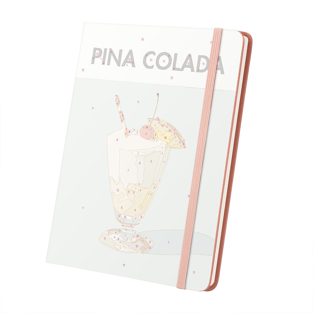 Iced Fruit Rum Notebook Paint by Numbers