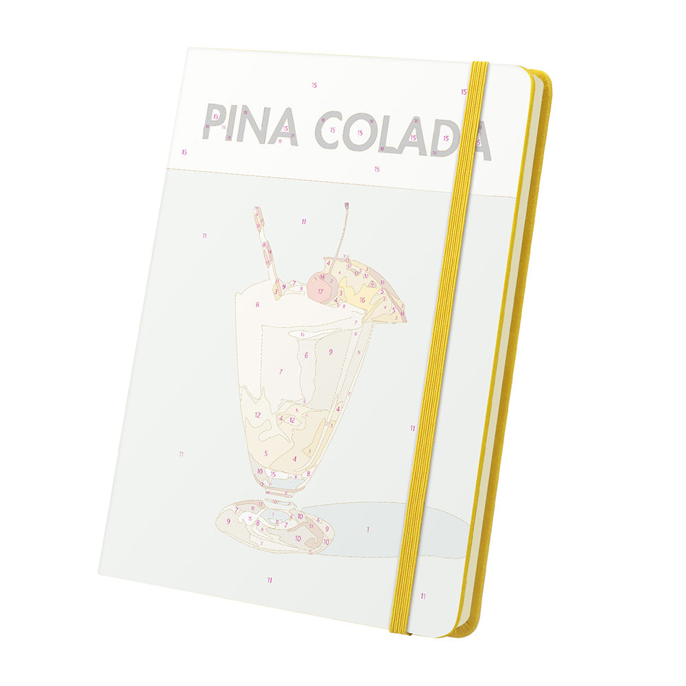 Iced Fruit Rum Notebook Paint by Numbers