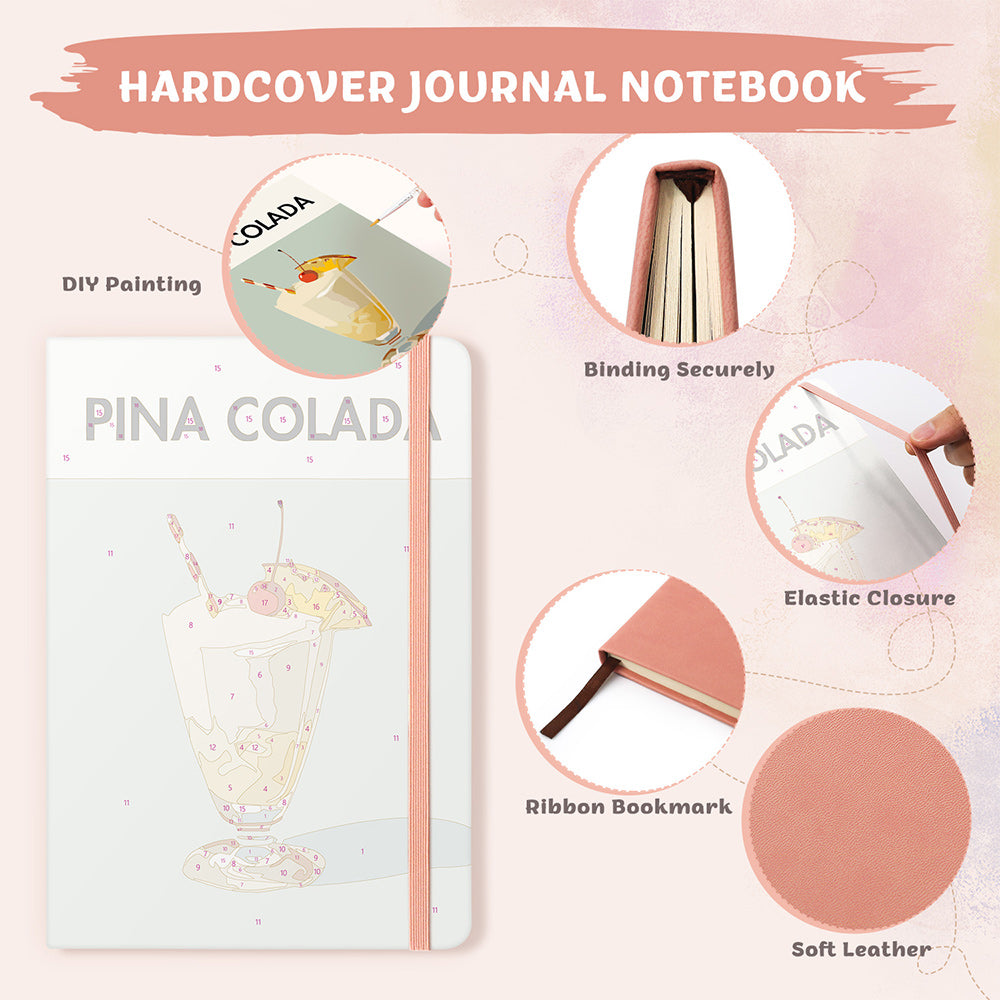 Iced Fruit Rum Notebook Paint by Numbers