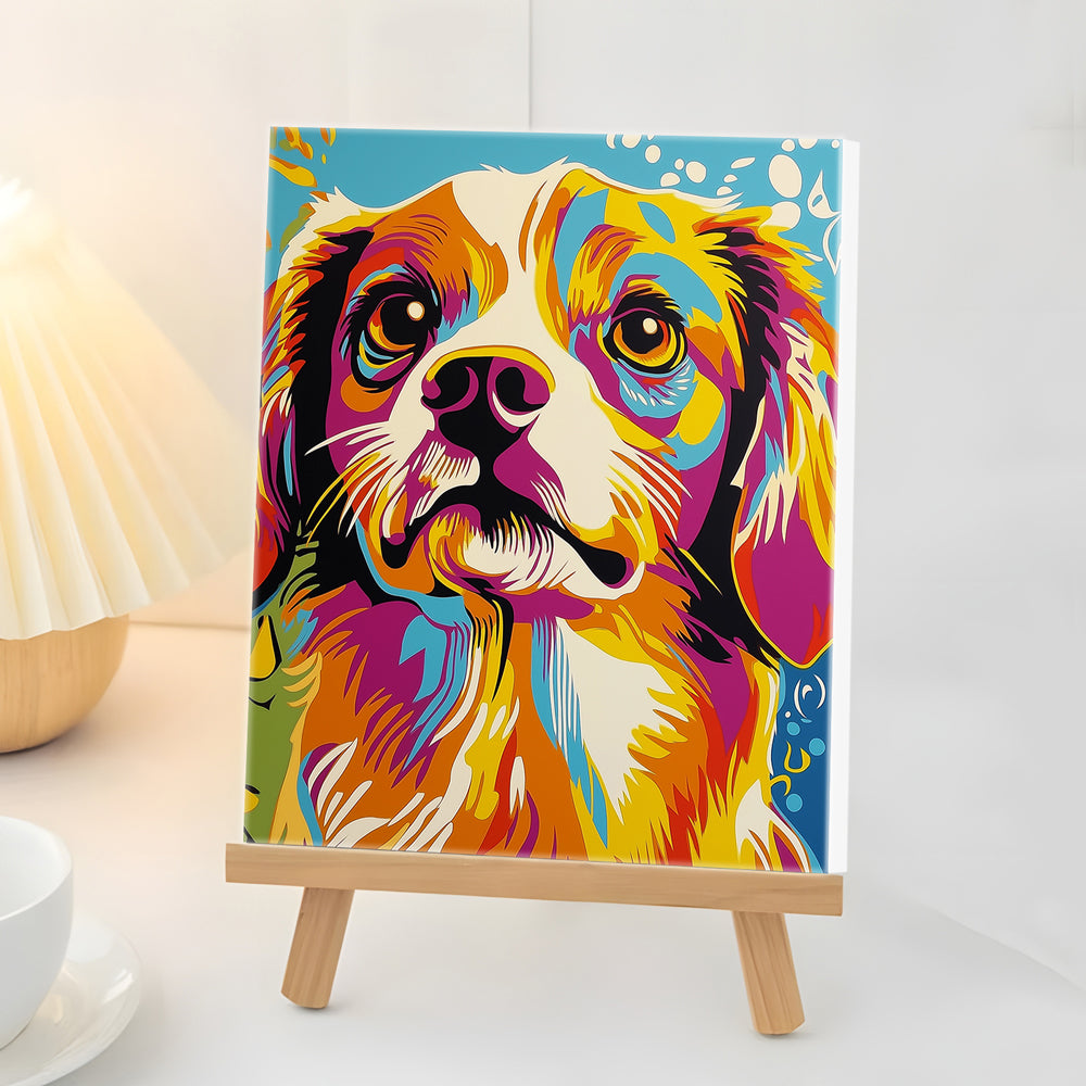 King Charles Spaniel Mini Paint by Numbers