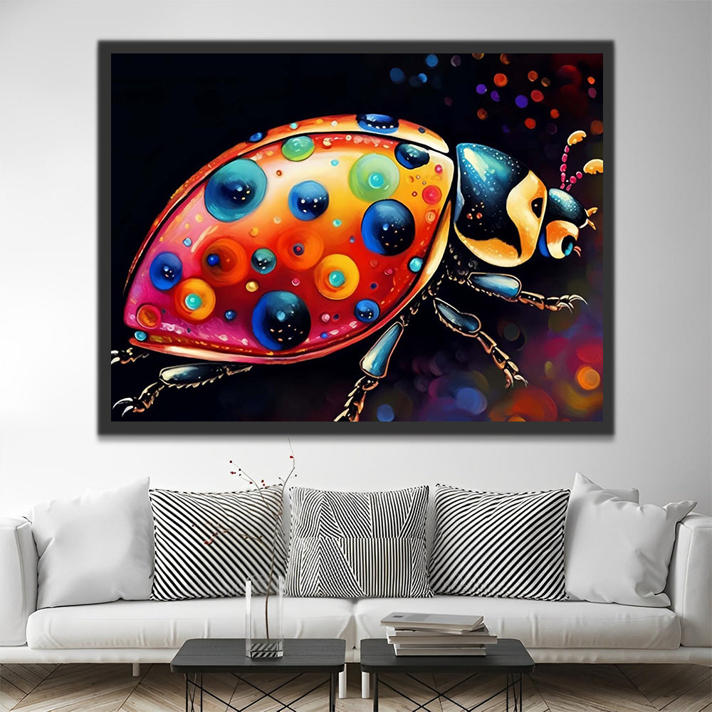 Ladybug Paint by Numbers