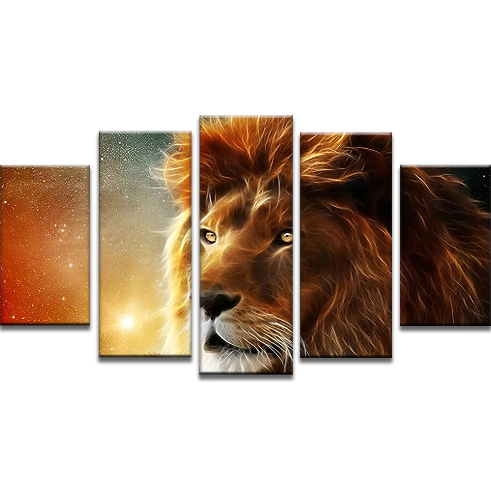 Lion 5 Pack Paint By Numbers