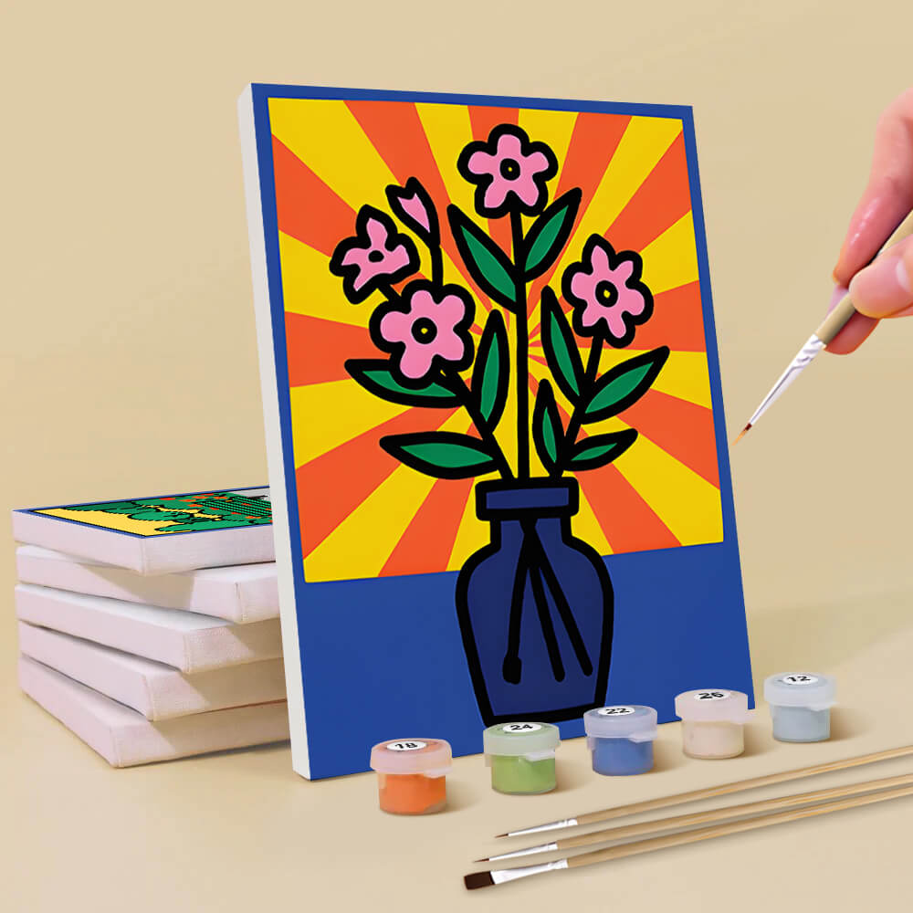Little Paintings of Still Life 6 Pieces Mini Paint by Numbers