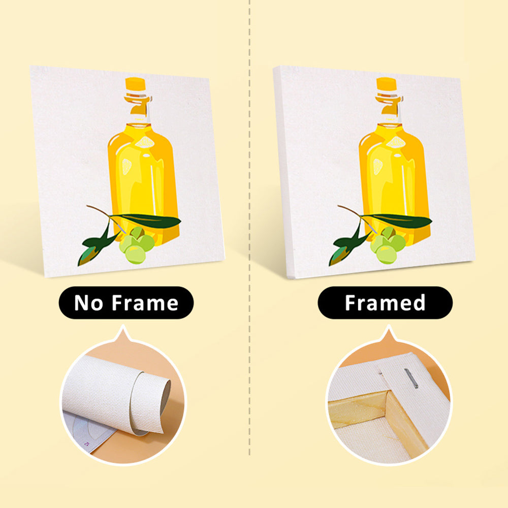 Nut Oil 6 Pieces Mini Paint by Numbers