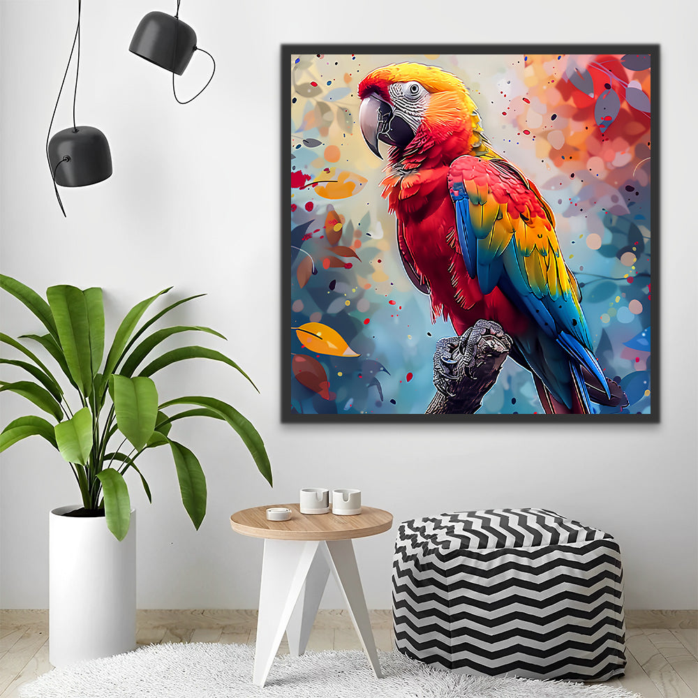 Parrot Paint by Numbers