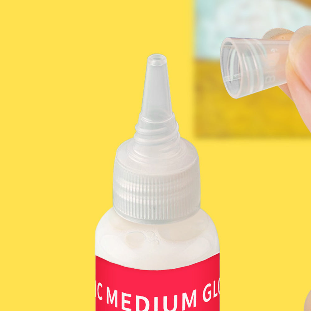 Professional Acrylic Medium Gloss Gel 30ml for Paint by Numbers
