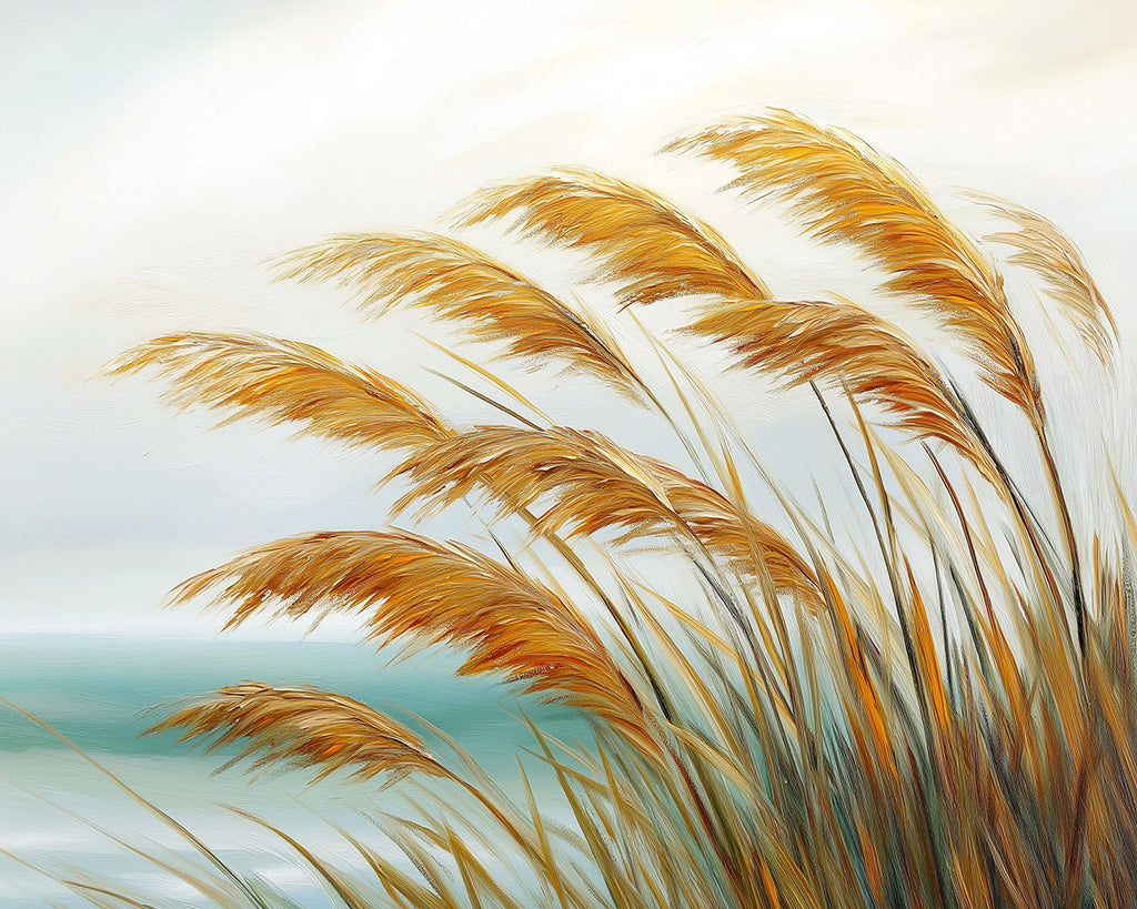 Reeds in the Wind Paint by Numbers