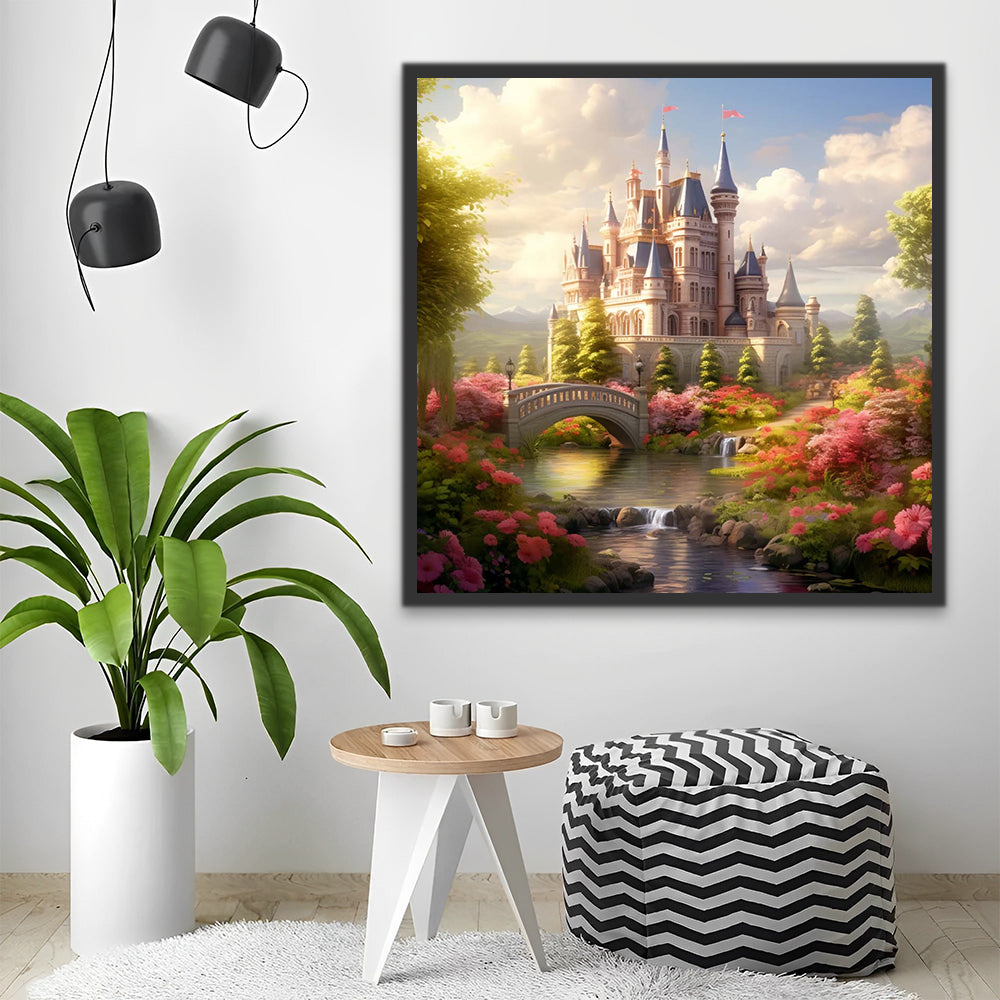 Romantic Castle Paint by Numbers