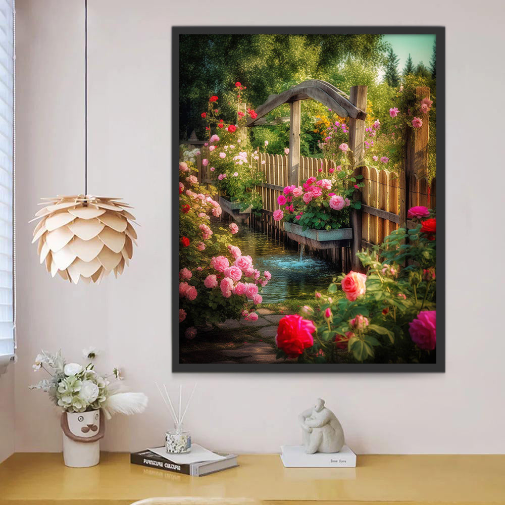 Rose Manor Paint by Numbers