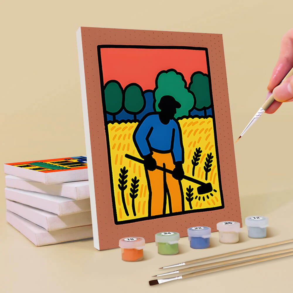 Van Gogh's Classic Paintings 6 Pieces Mini Paint by Numbers