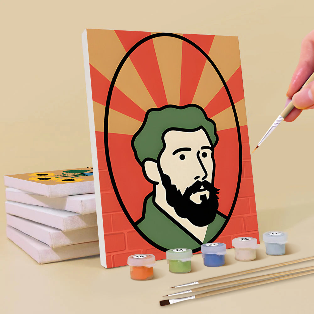 Van Gogh's Great Works 6 Pieces Mini Paint by Numbers