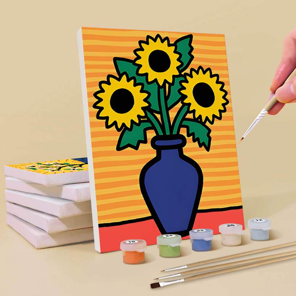 Van Gogh's Paintings 6 Pieces Mini Paint by Numbers