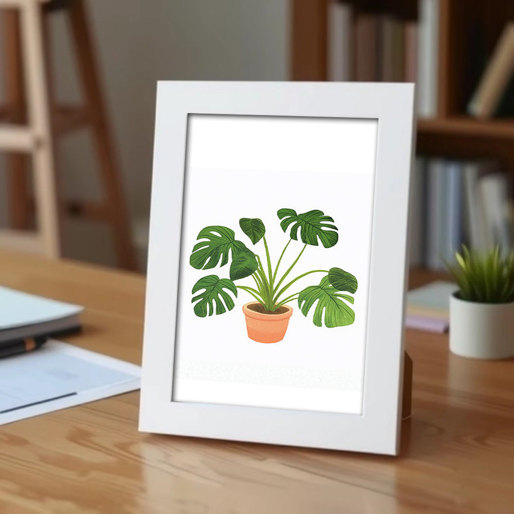 Wooden Photo Frame for Mini Paint by Numbers