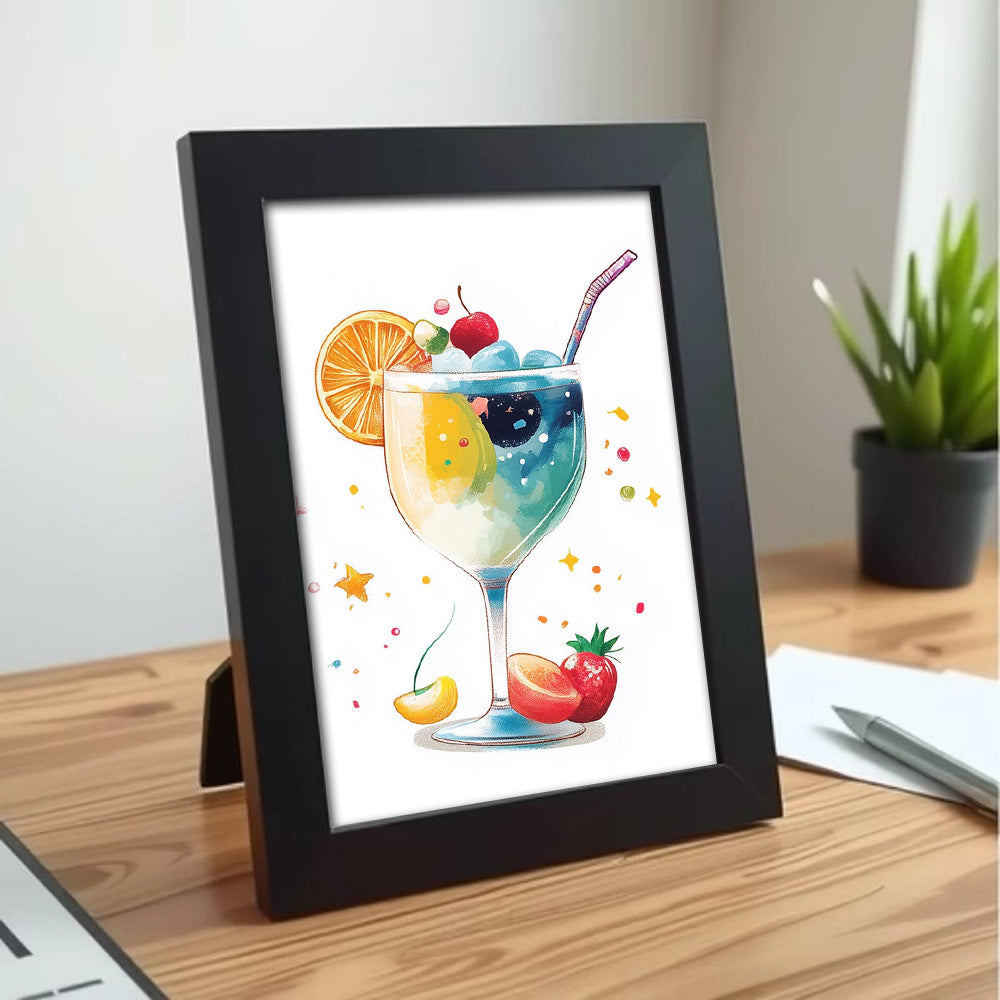 Wooden Photo Frame for Mini Paint by Numbers