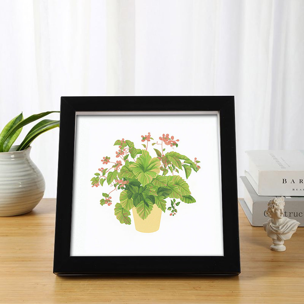 Wooden Photo Frame for Mini Paint by Numbers