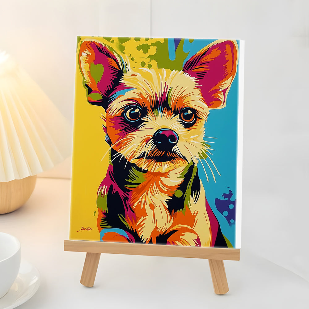 Yorkshire Terrier Mini Paint by Numbers