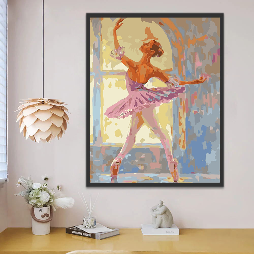 Ballerina Paint by Numbers