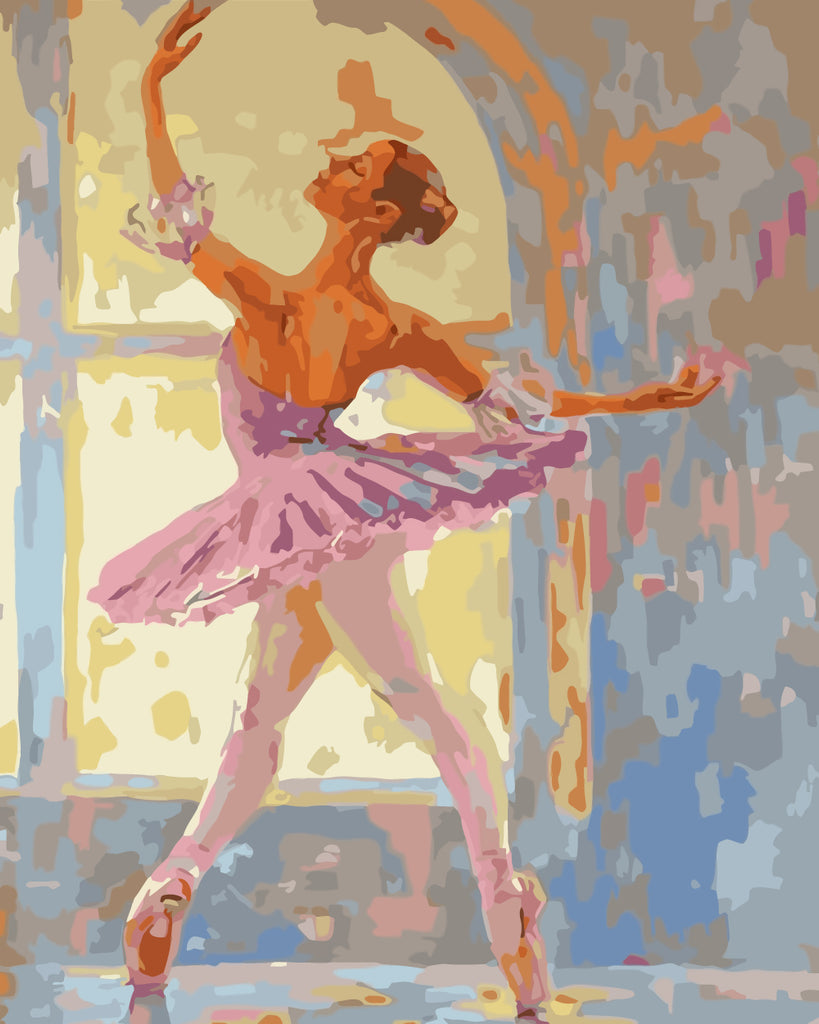 Ballerina Paint by Numbers