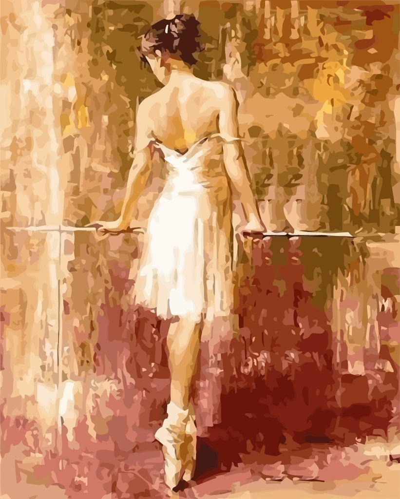 Ballet Dancer Paint by Numbers