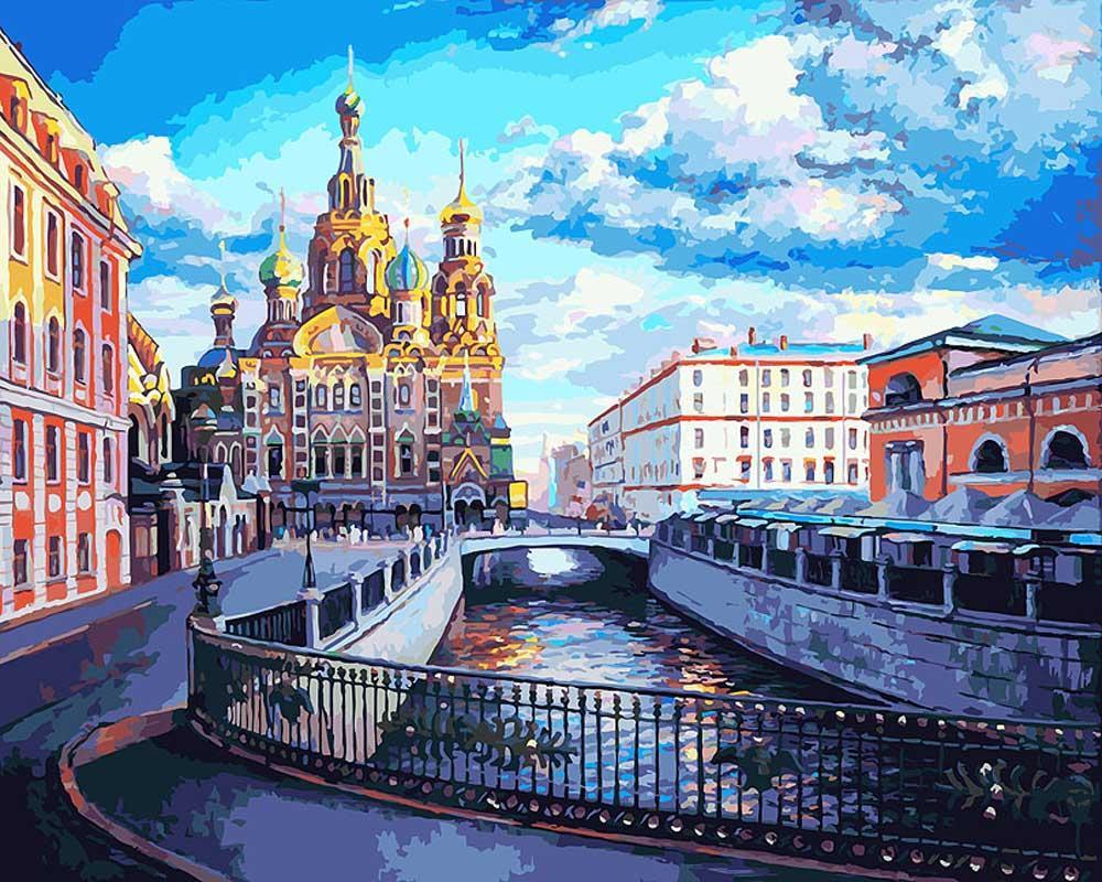 Beautiful Russia Paint by Numbers