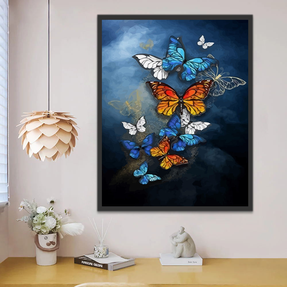 Butterflies Paint by Numbers