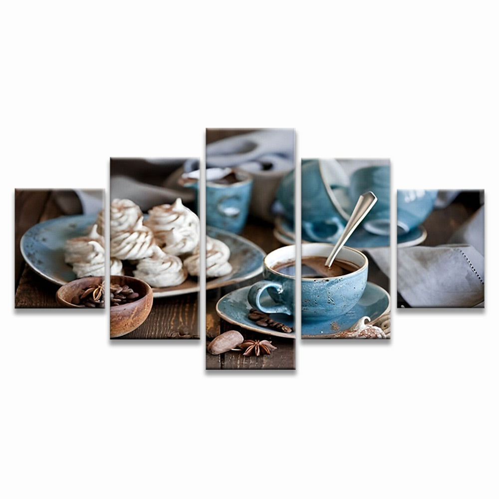 Coffee and Cookies 5 Pack Paint By Numbers