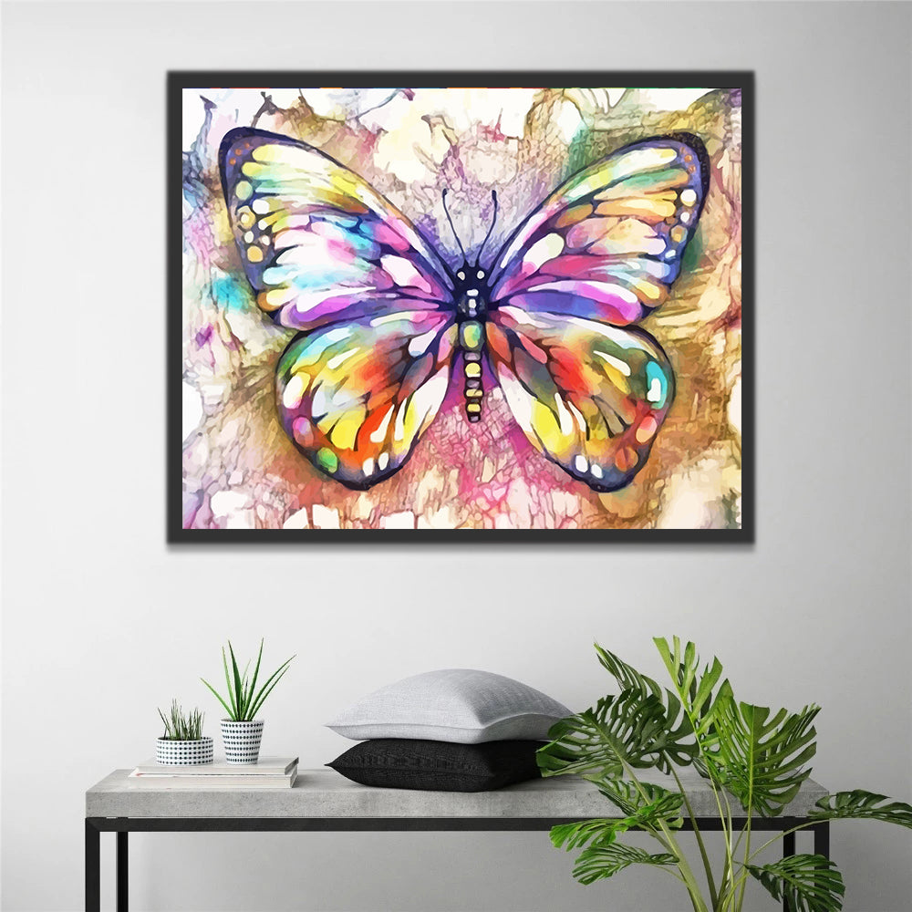 Colorful Butterfly Paint by Numbers